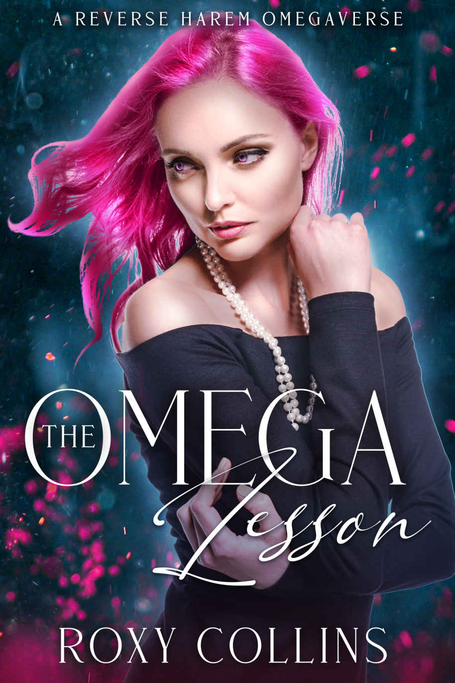 The Omega Lesson: A Reverse Harem Omegaverse (Billionaires in Heat Book 2) ebook cover