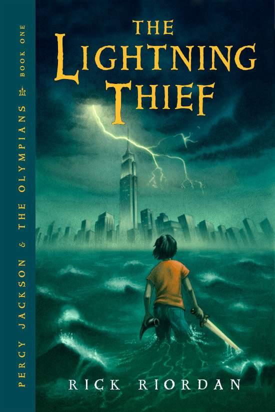 Percy Jackson 1 - The Lightning Thief ebook cover