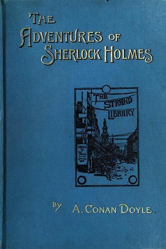 The Adventures of Sherlock Holmes ebook cover