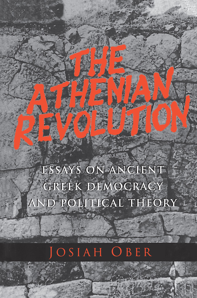 The Athenian Revolution ebook cover