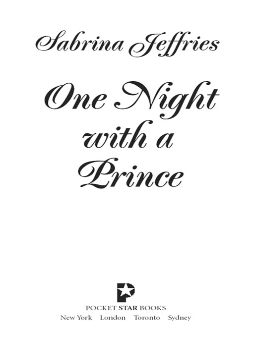 One Night with a Prince ebook cover
