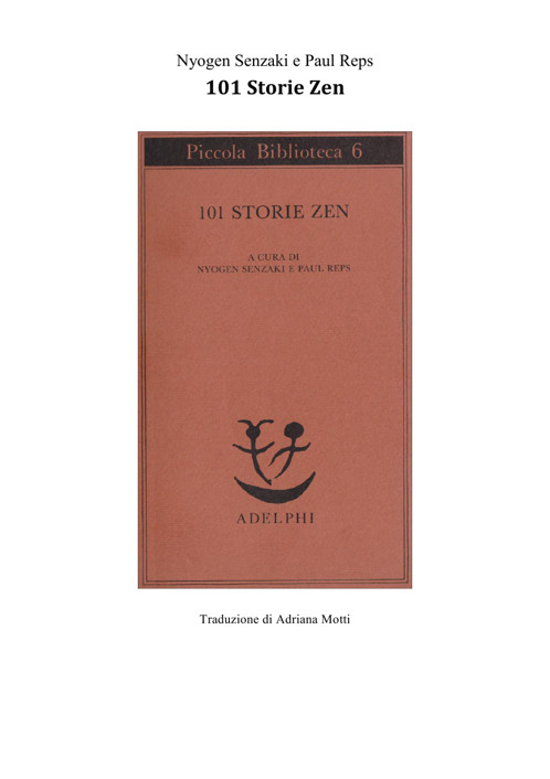 101 storie zen ebook cover