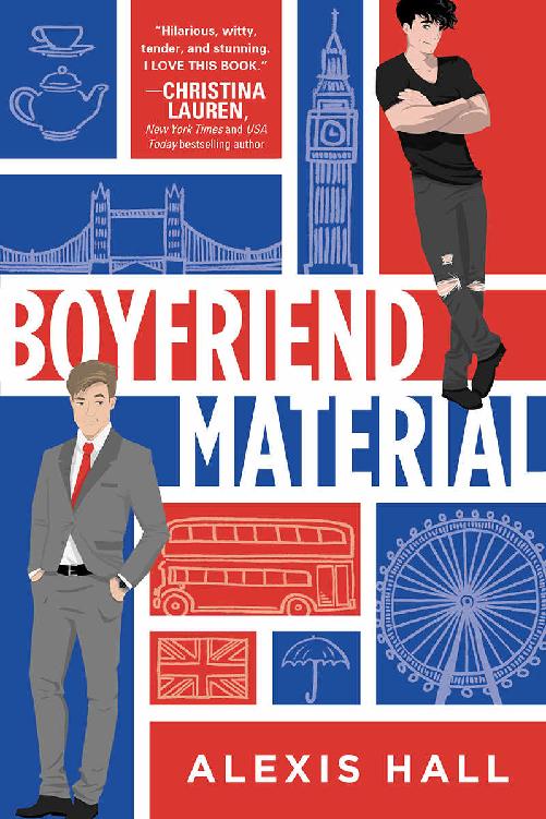 Boyfriend Material ebook cover