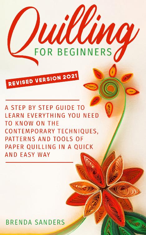 Quilling for Beginners ebook cover