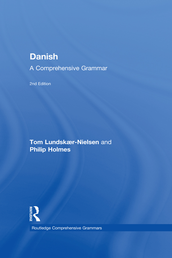Danish: A Comprehensive Grammar ebook cover