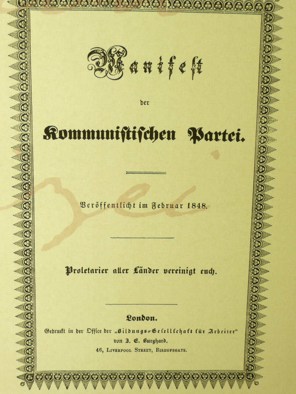 Manifesto do Partido Comunista ebook cover