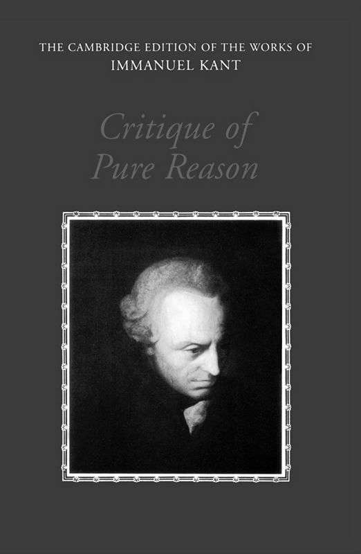 Critique of Pure Reason ebook cover