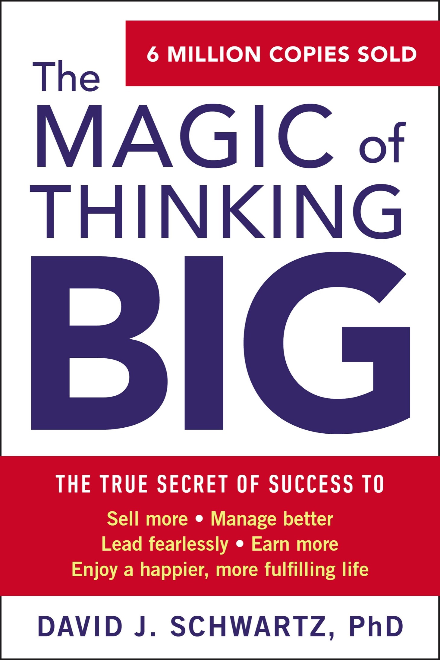 The Magic of Thinking Big ebook cover