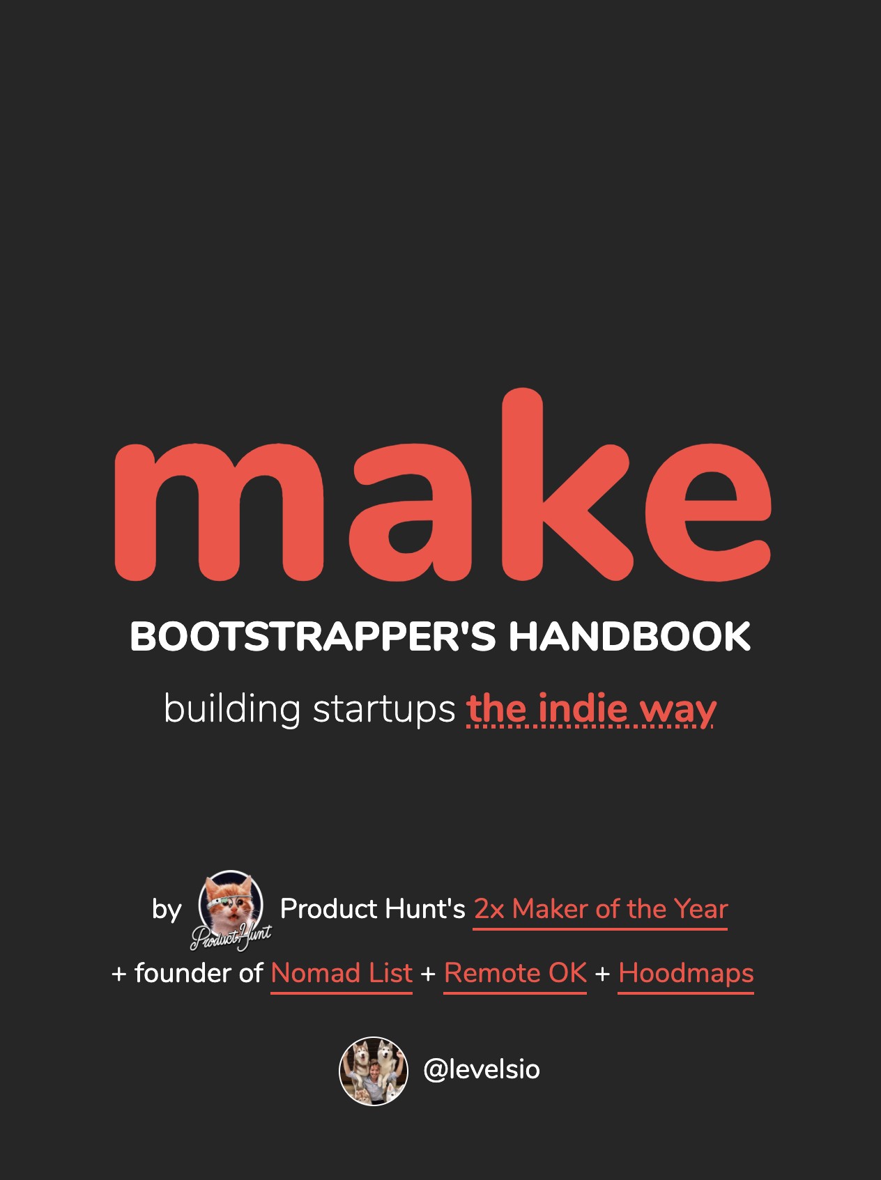 MAKE: Bootstrapper's Handbook ebook cover