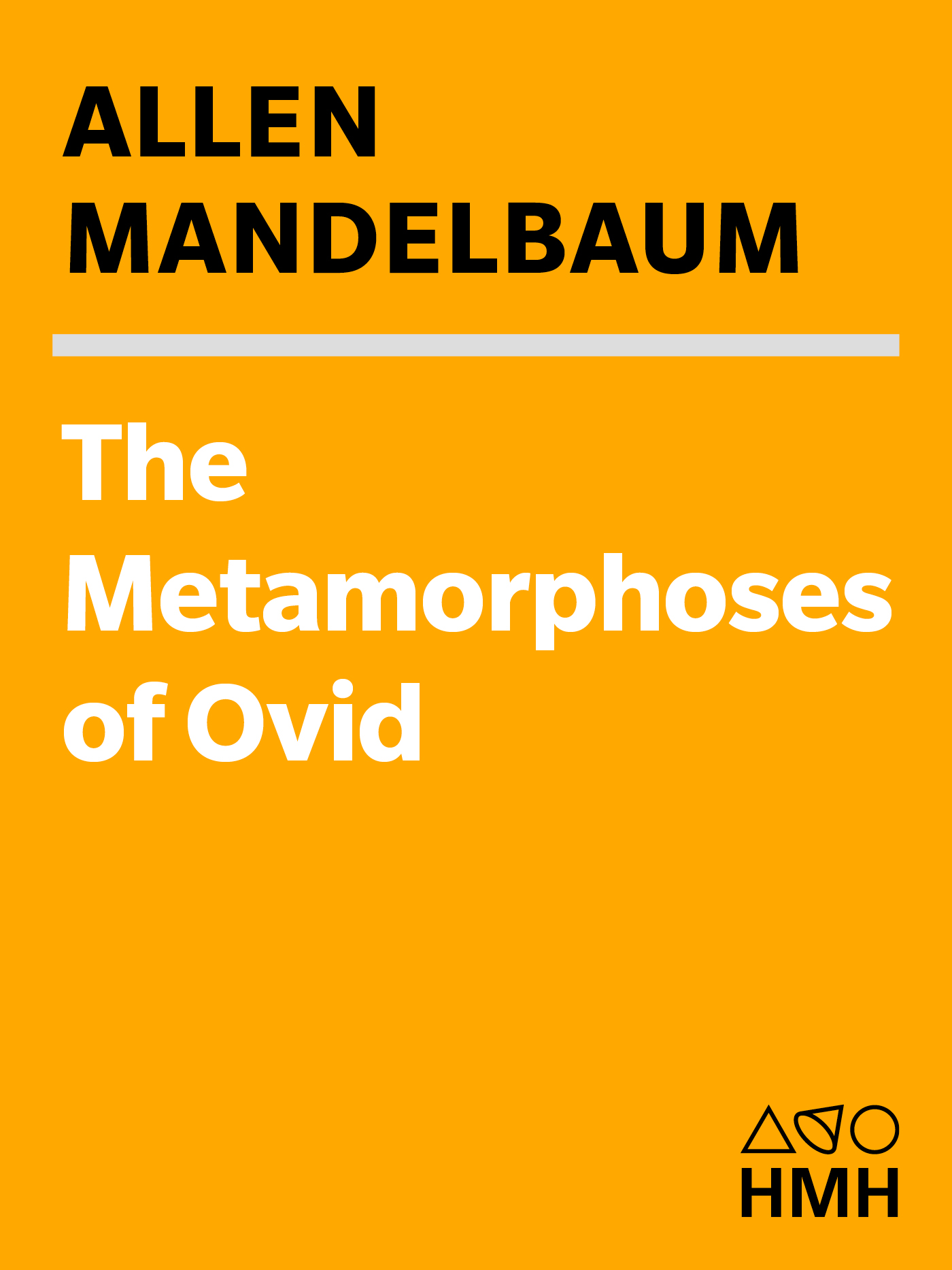 The Metamorphoses of Ovid ebook cover