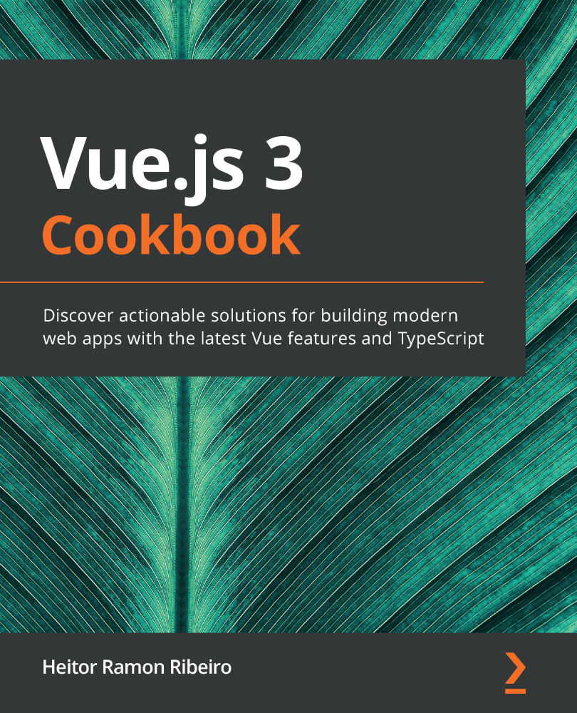 Vue.js 3 Cookbook ebook cover