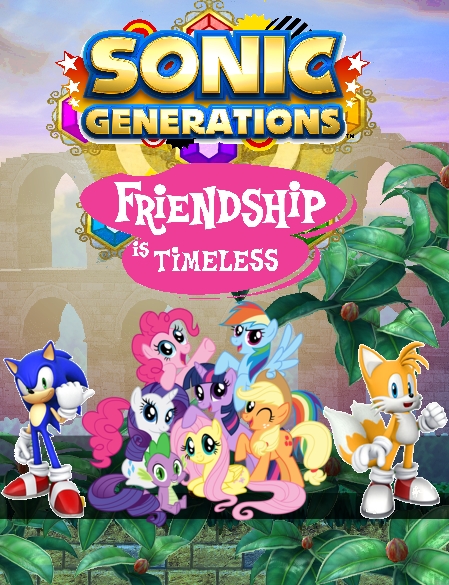 Sonic Generations: Friendship is Timeless ebook cover