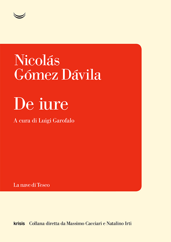 De iure (Italian Edition) ebook cover