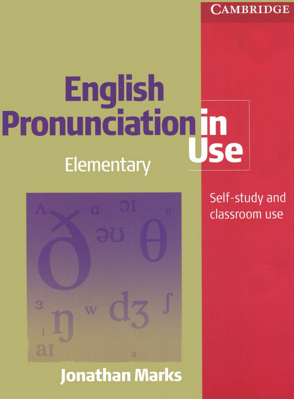 Elementary Pronunciation In Use ebook cover