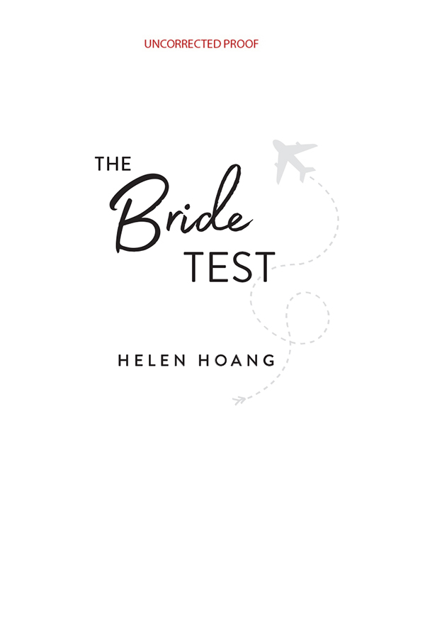 The Bride Test ebook cover