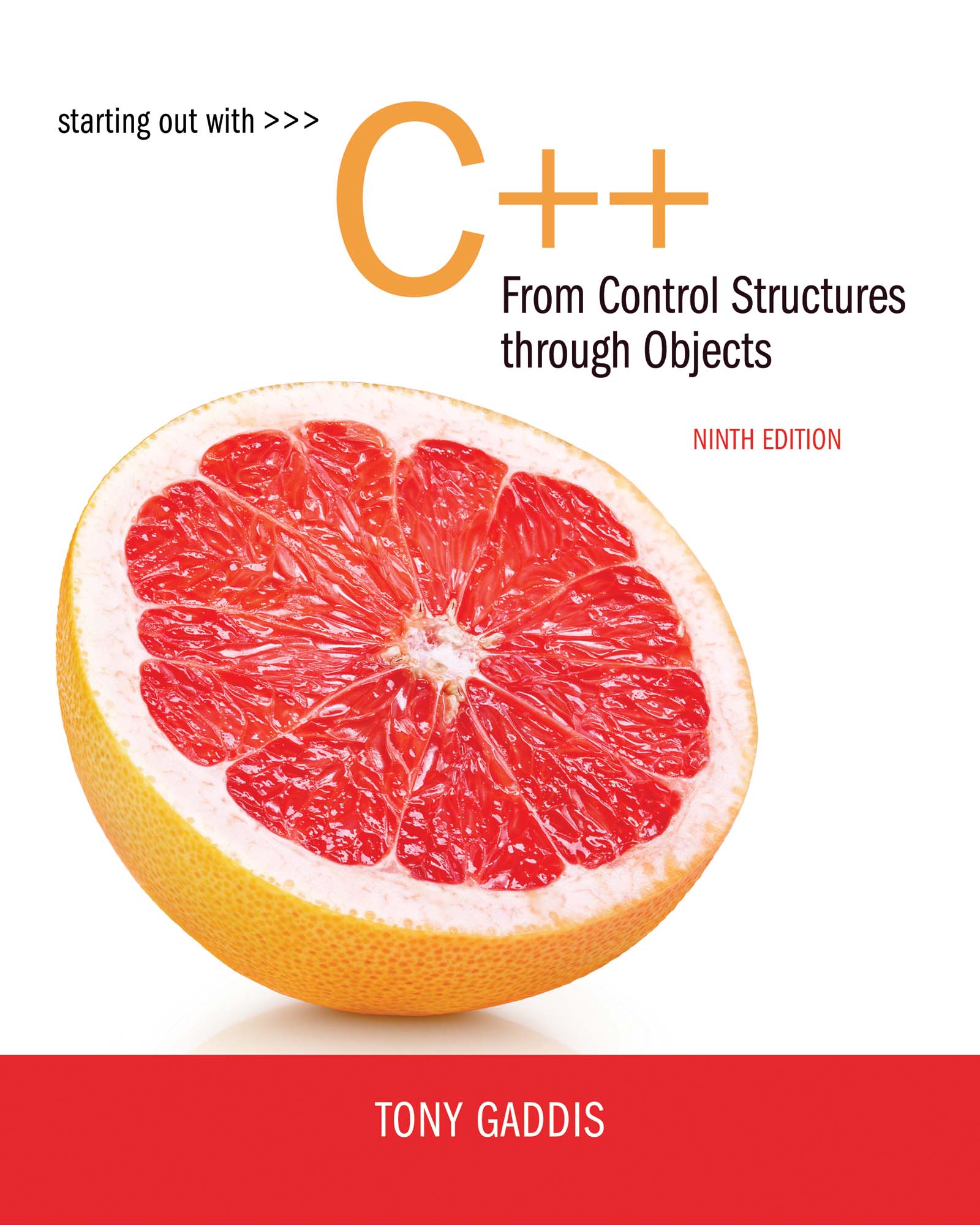 Starting Out with C++ from Control Structures to Objects, 9-e ebook cover