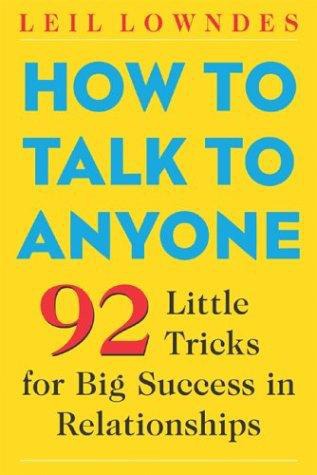How to Talk to Anyone ebook cover