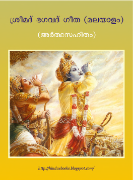 Bhagavad Gita Malayalam Text with Translation ebook cover