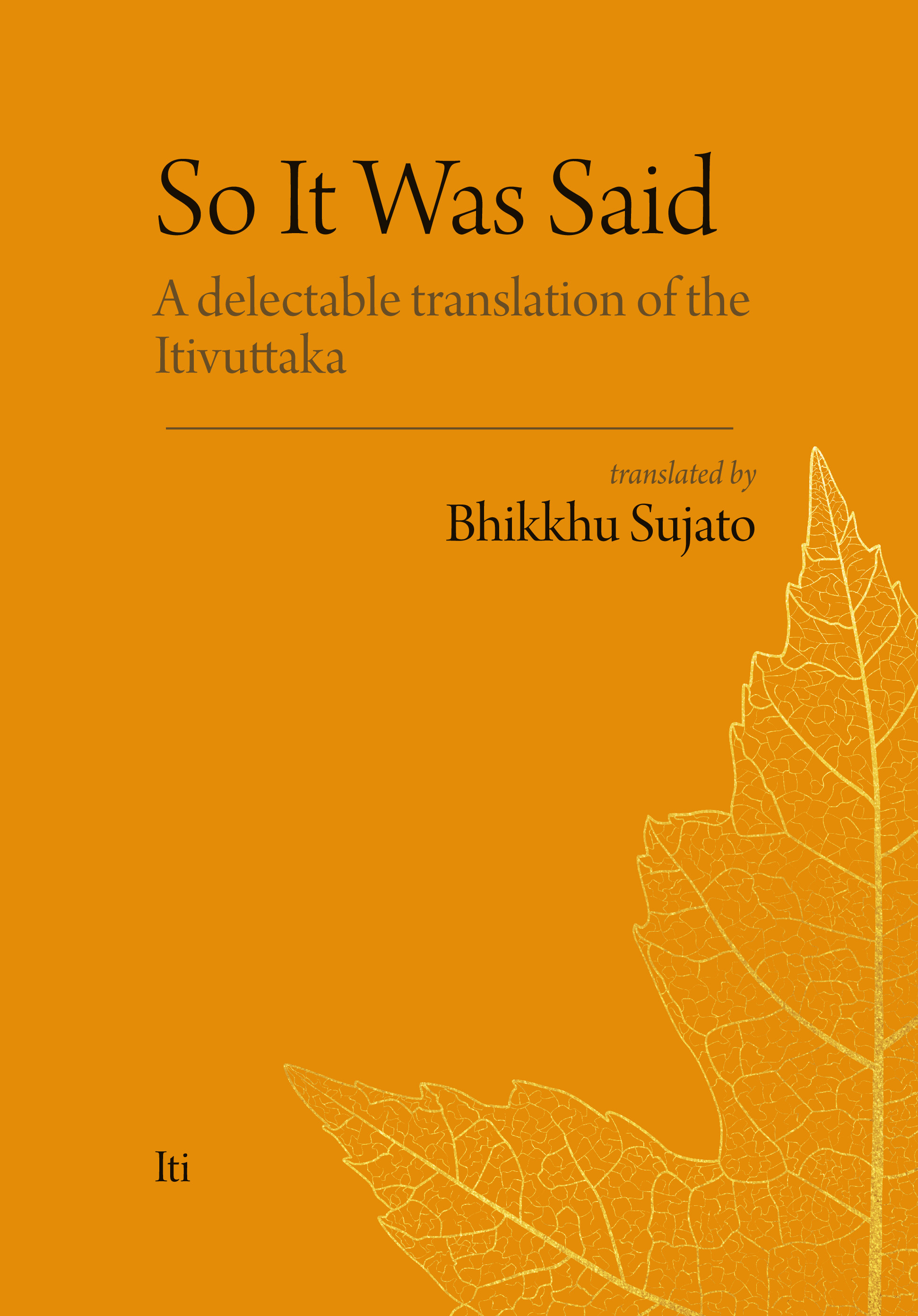 So It Was Said ebook cover