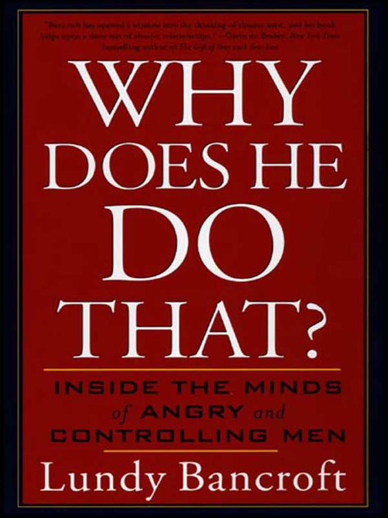 Why Does He Do That?: Inside the Minds of Angry and Controlling Men ebook cover