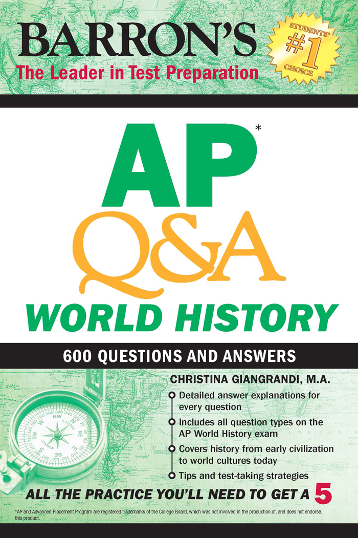 AP Q&A World History ebook cover