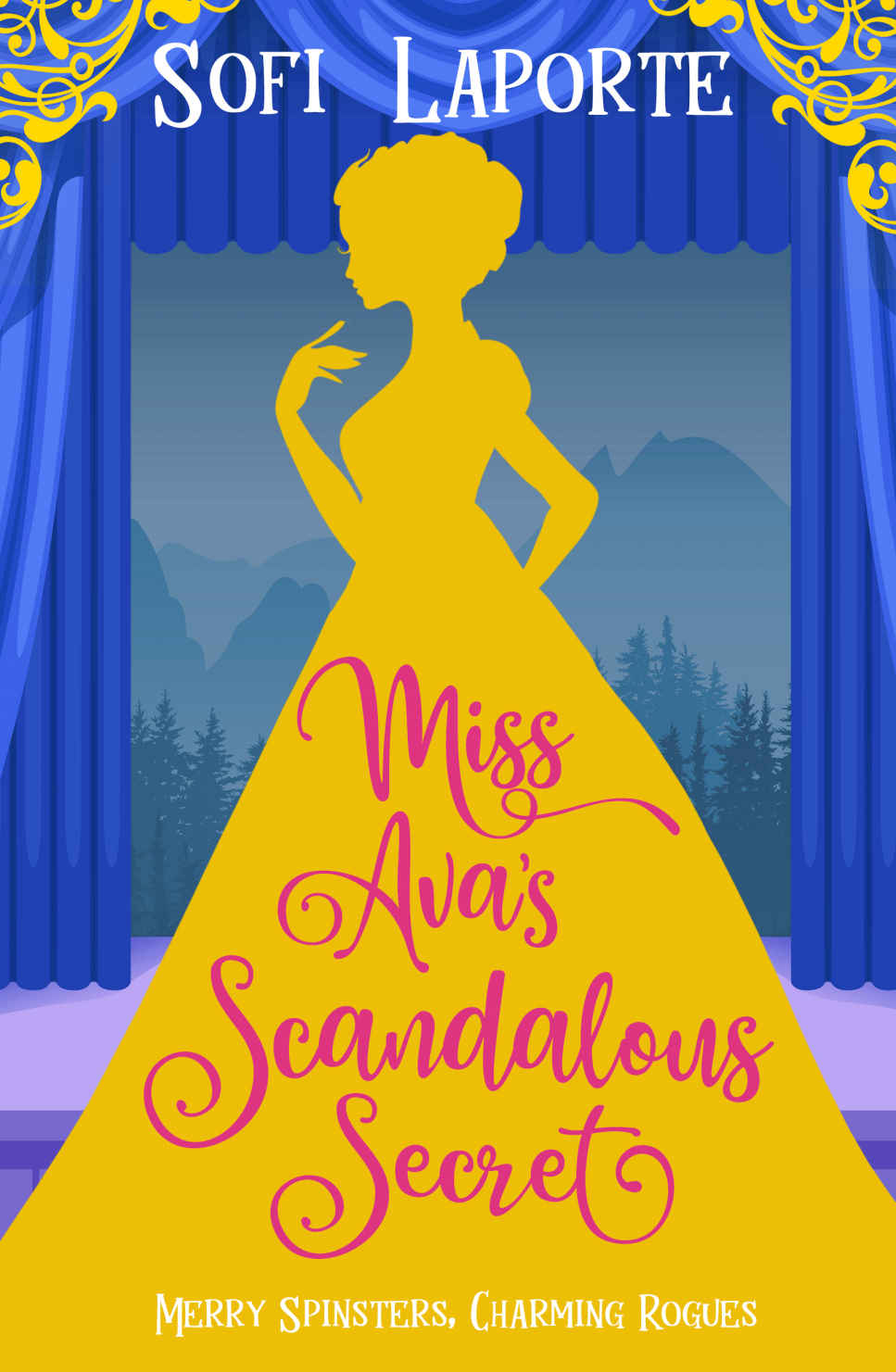 Miss Ava&acirc;&euro;&trade;s Scandalous Secret: Merry Spinsters, Charming Rogues Book 2 ebook cover