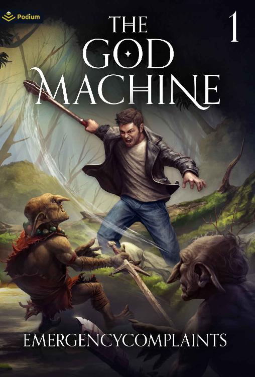 The God Machine: An Isekai LitRPG ebook cover