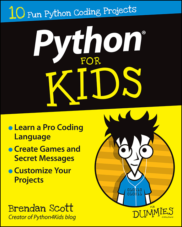 Python For Kids For Dummies ebook cover