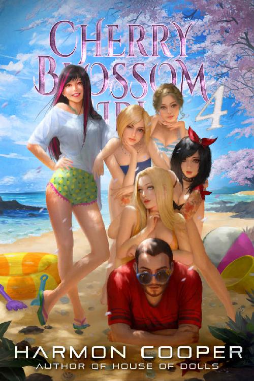 Cherry Blossom Girls 4: A Superhero Harem Adventure ebook cover