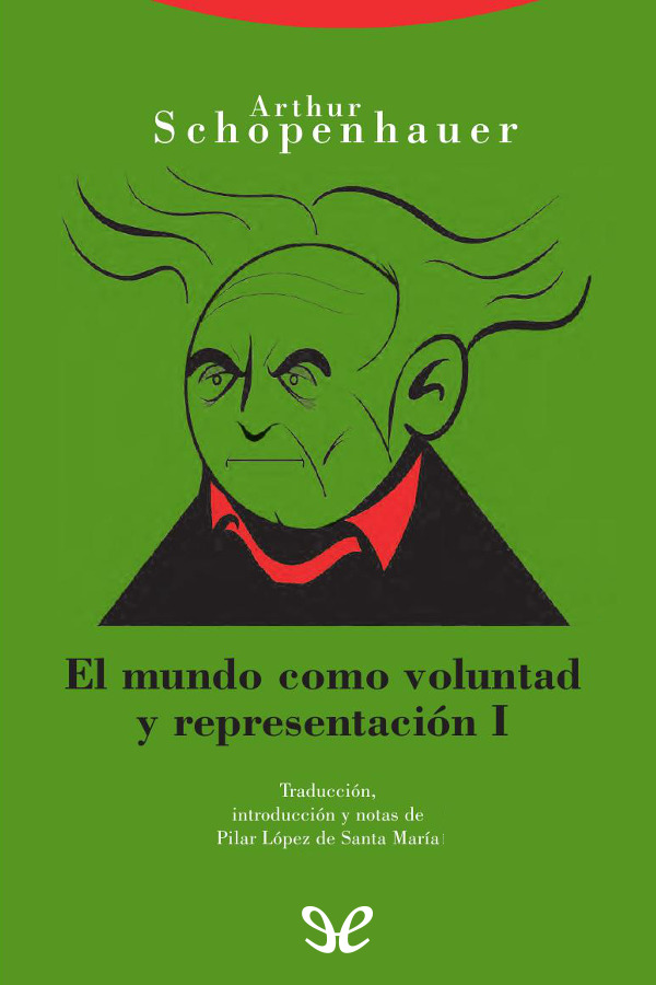 El mundo como voluntad y representaci&Atilde;&sup3;n I ebook cover