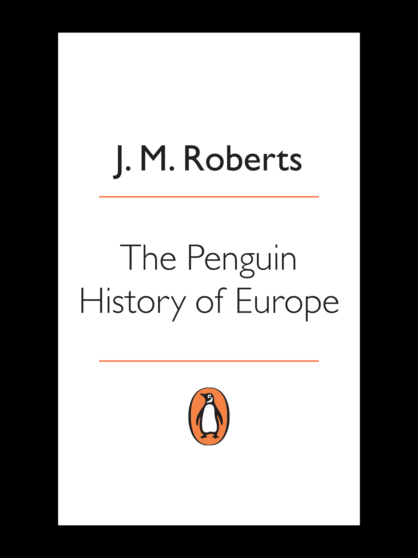 The Penguin History of Europe ebook cover