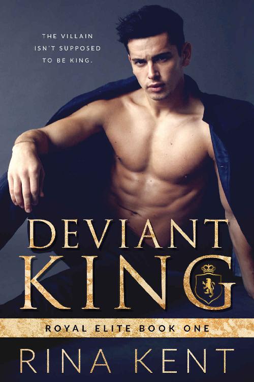 Deviant King: A Dark High School Bully Romance (Royal Elite Book 1) ebook cover