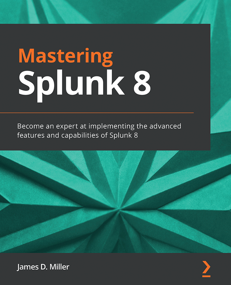 Mastering Splunk 8 ebook cover