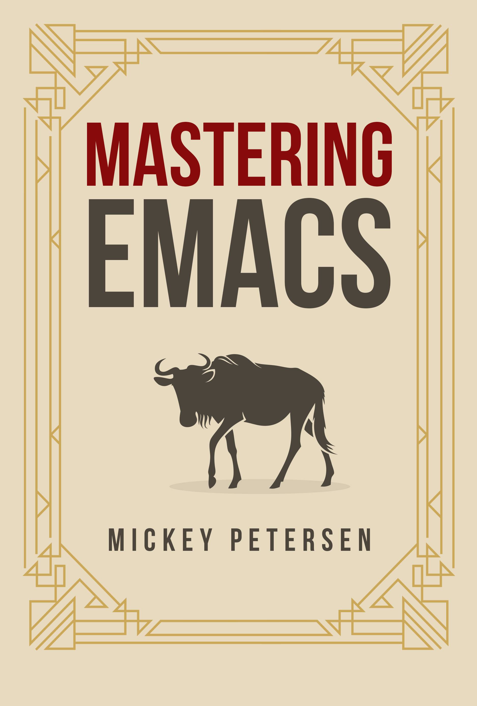 Mastering Emacs ebook cover