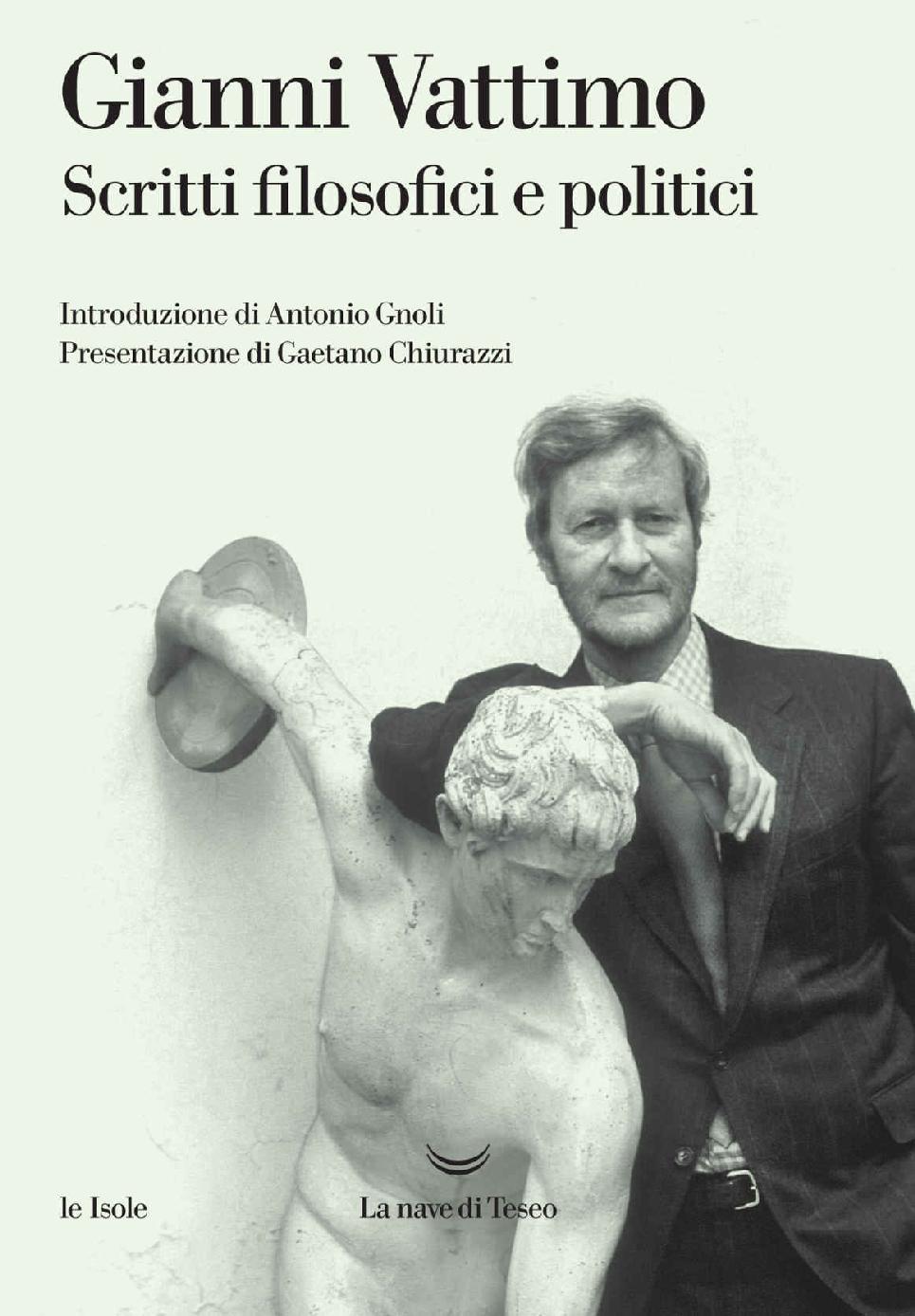 Scritti filosofici e politici (Italian Edition) ebook cover