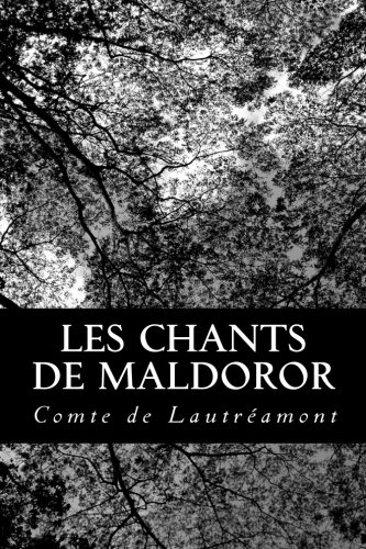 Les chants de Maldoror ebook cover