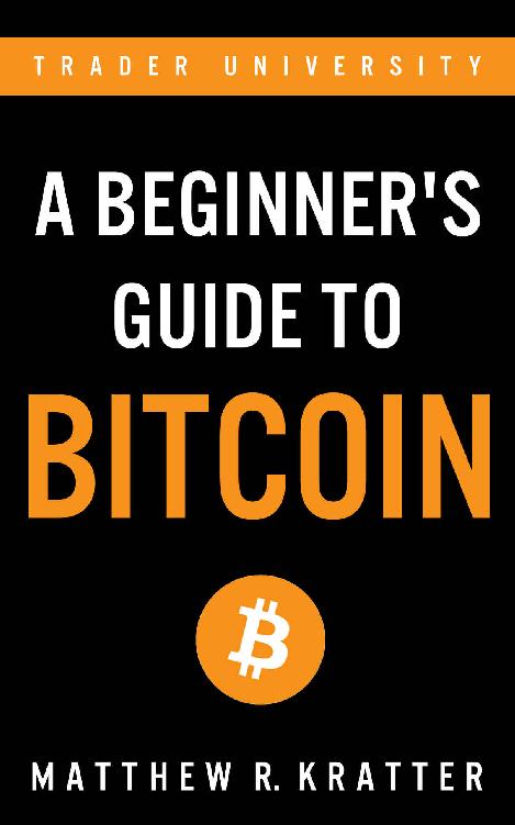 A Beginner's Guide To Bitcoin ebook cover