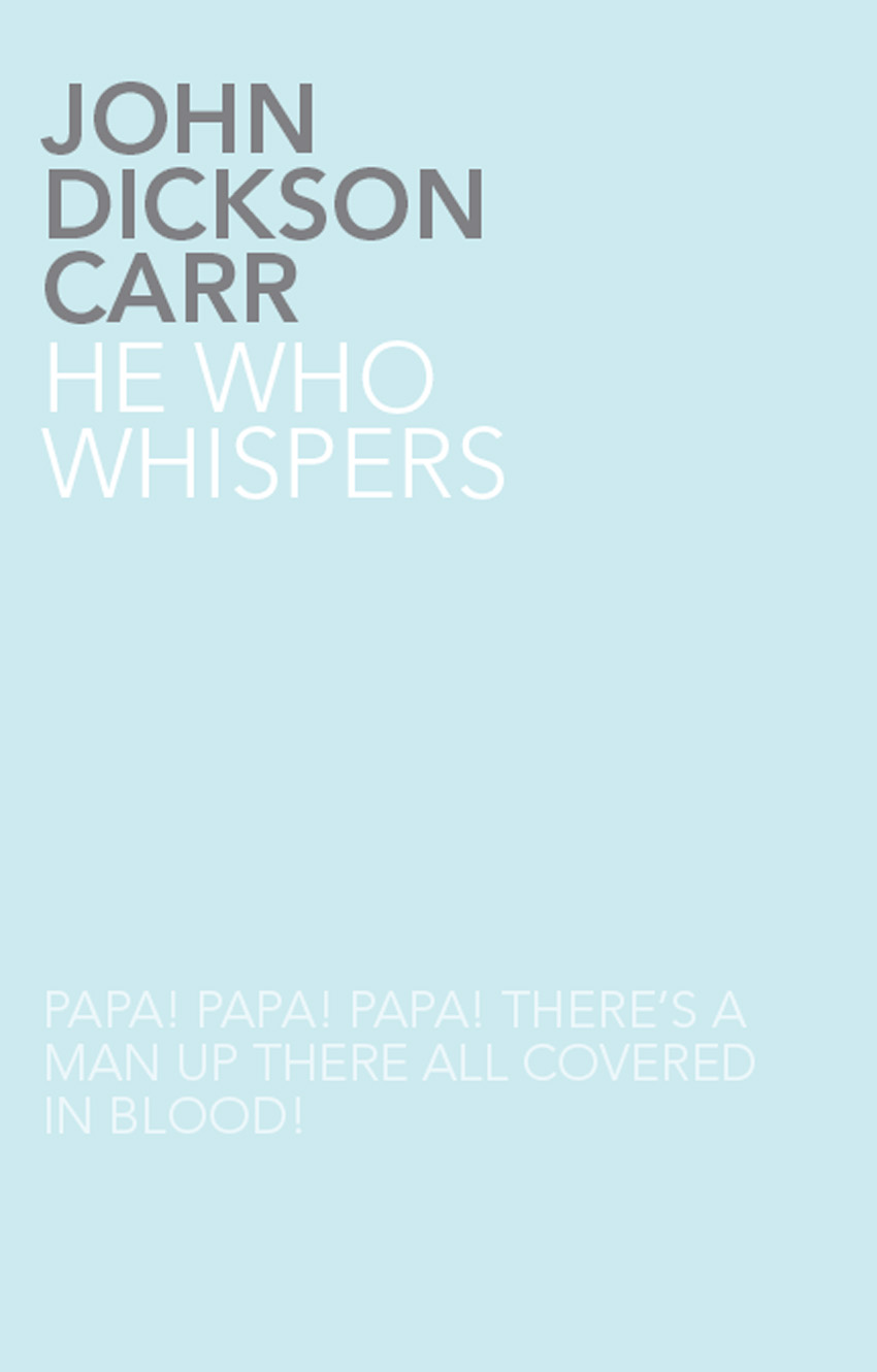 He Who Whispers ebook cover