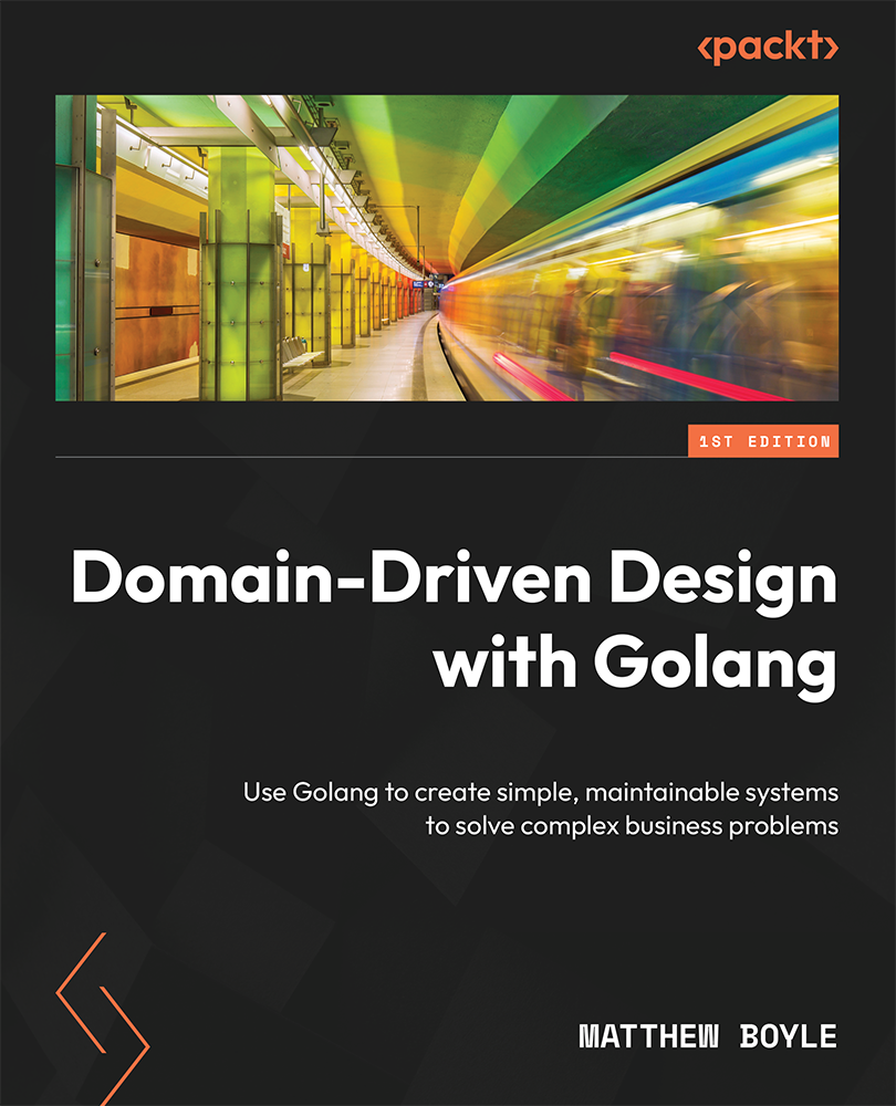 Domain-Driven Design with Golang ebook cover