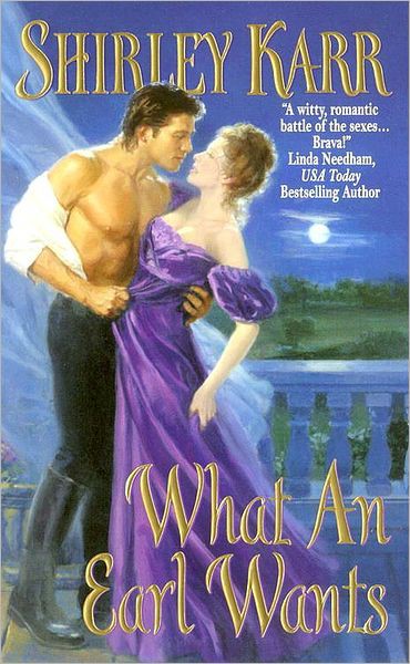What an Earl Wants ebook cover