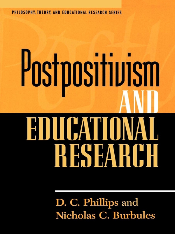 Postpositivism and Educational Research ebook cover