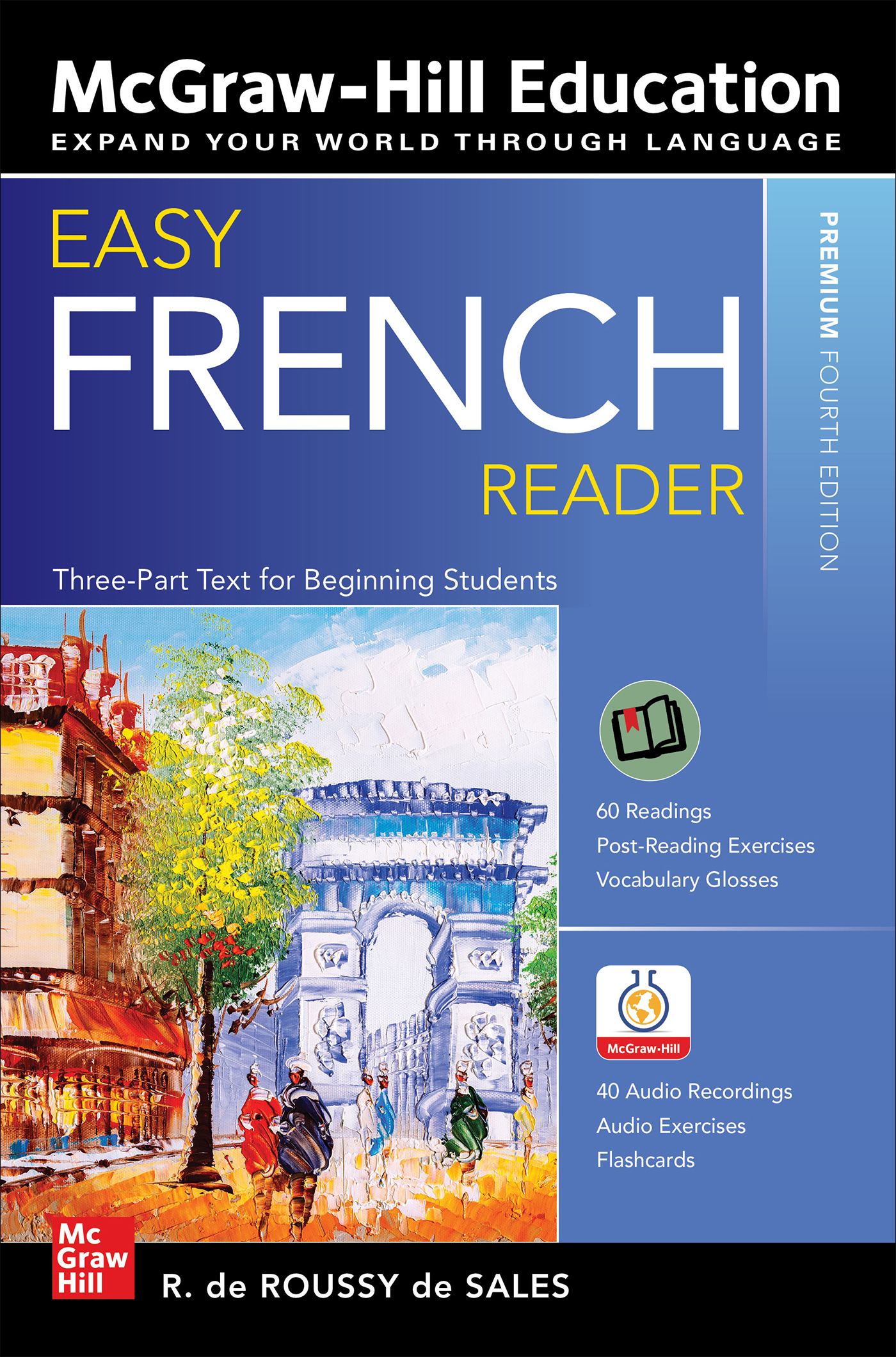 Easy French Reader, Premium ebook cover