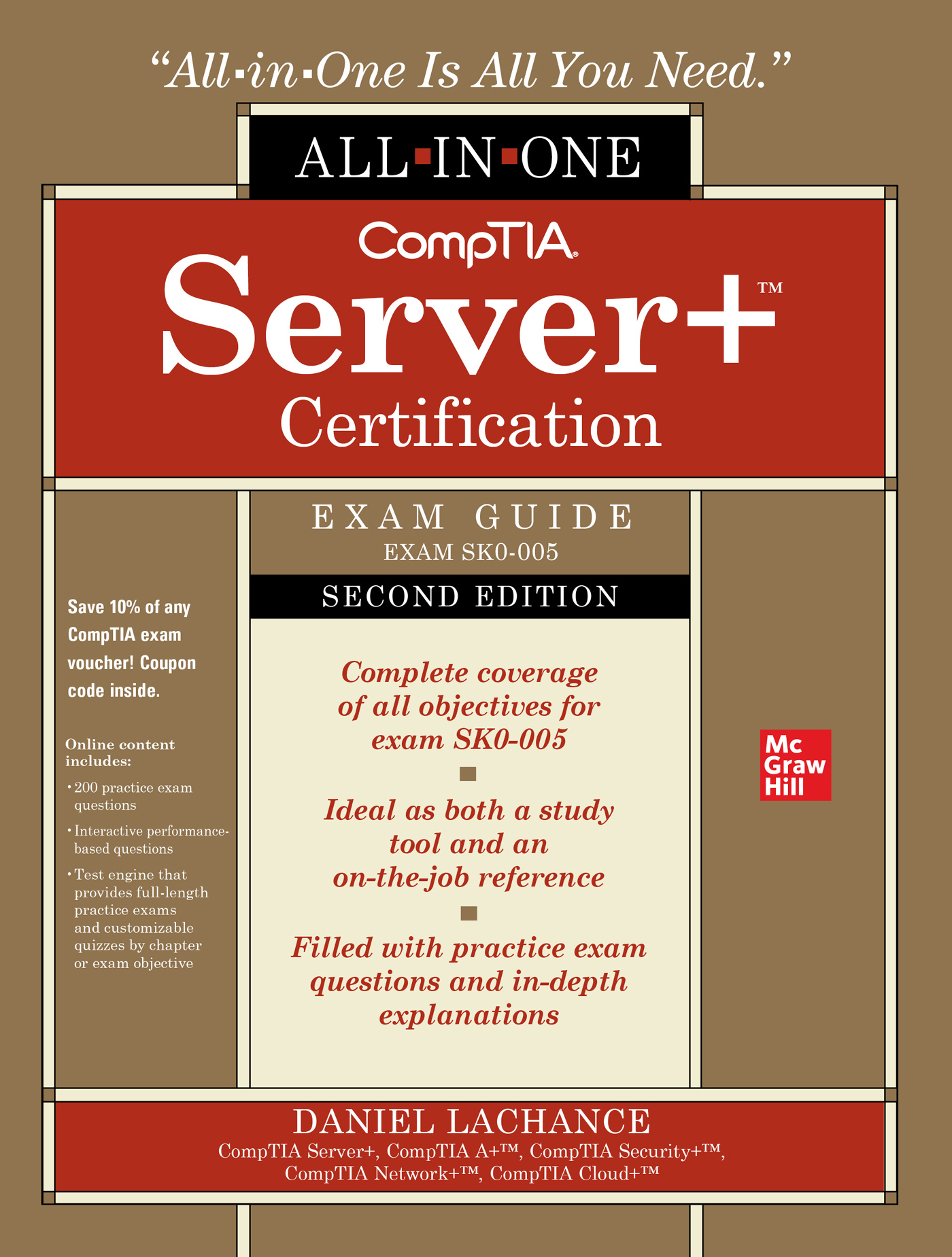 CompTIA Server+ Certification All-in-One Exam Guide (Exam SK0-005) ebook cover