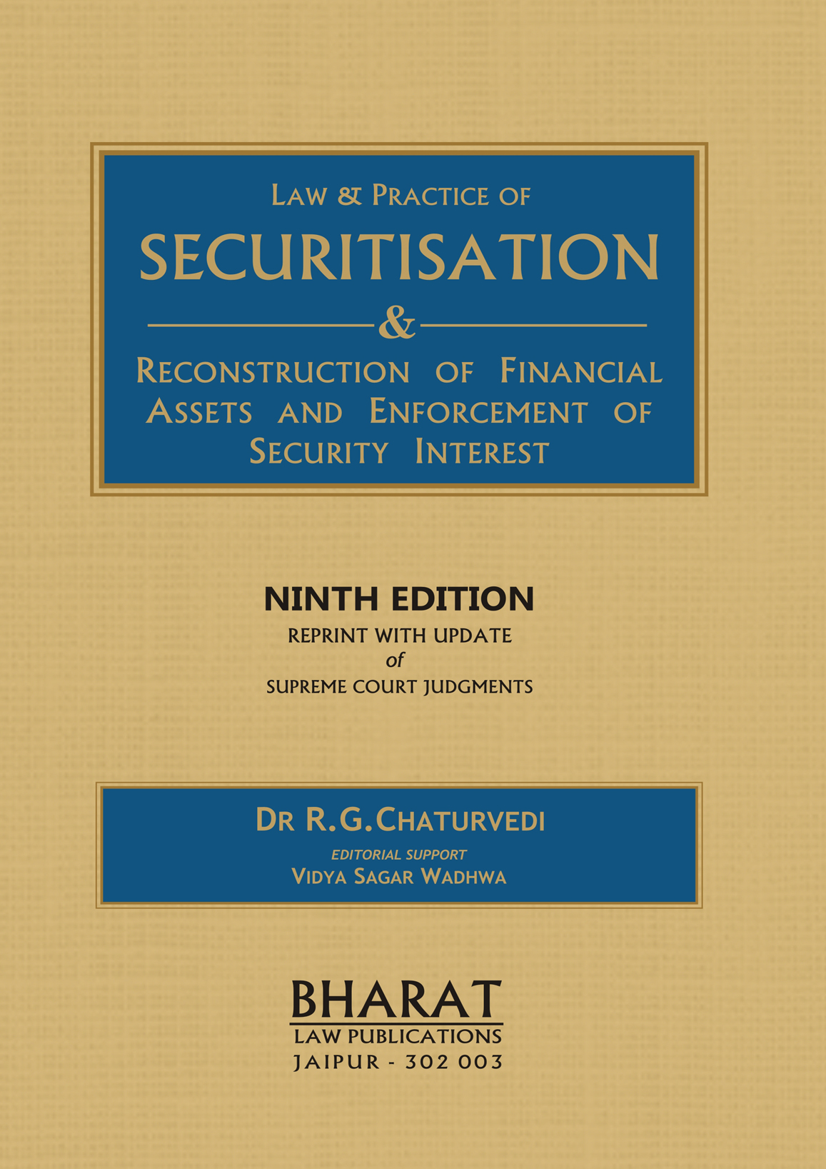 Law & Practice of Securitisation ebook cover