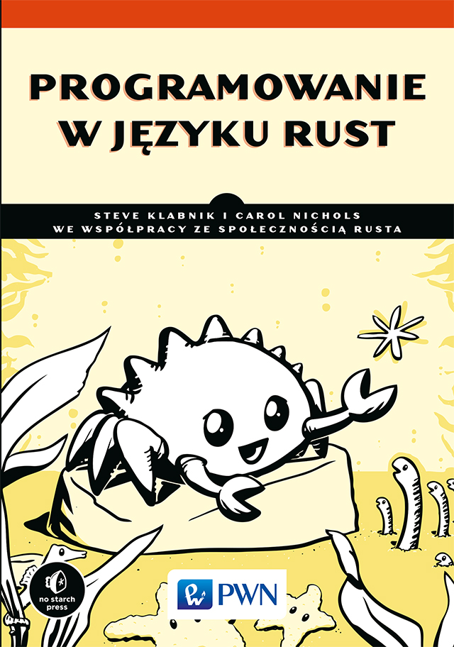 Programowanie w j&Auml;&trade;zyku RUST ebook cover
