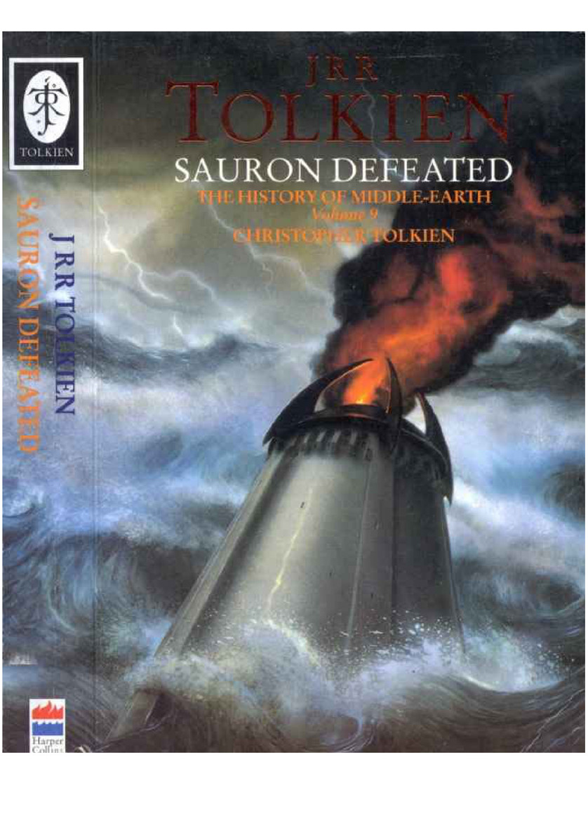 The History of Middle-earth Vol-9- Sauron Defeated J.R.R Tolkien ebook cover