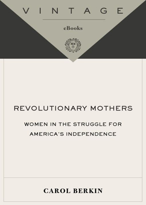 Revolutionary Mothers ebook cover