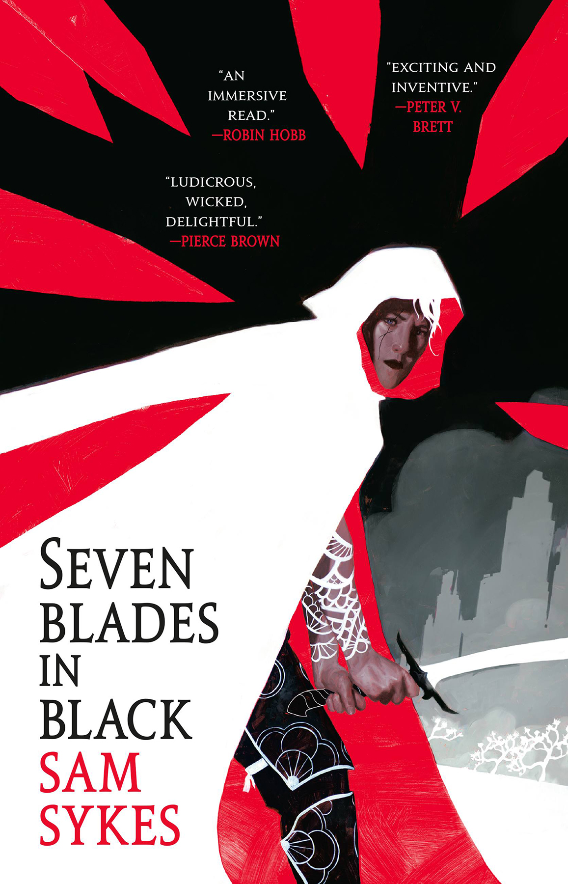 Seven Blades in Black ebook cover
