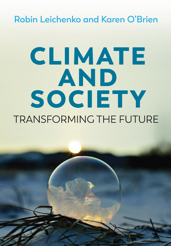 Climate and Society, Transforming the Future ebook cover