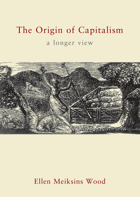 The Origin of Capitalism: A Longer View ebook cover